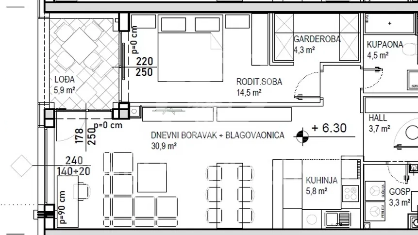 Stanovanje, 71 m2, Prodaja, Čakovec - Globetka