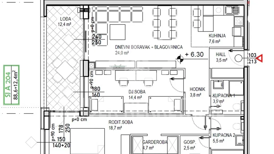 Stanovanje, 97 m2, Prodaja, Čakovec - Globetka