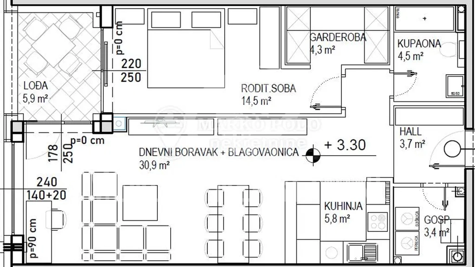 Stanovanje, 71 m2, Prodaja, Čakovec - Globetka