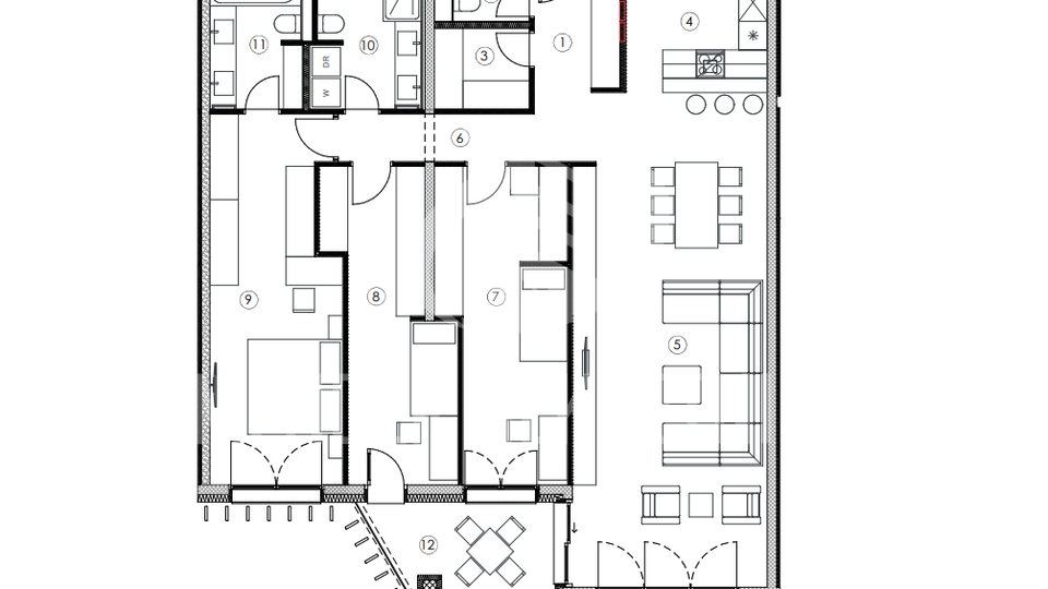 Apartment&comma; 133 m2&comma; For Sale&comma; Vara&zcaron;din - Centar