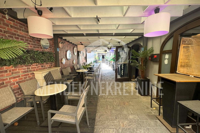 Caffe bar za zakup | 185 m² + terasa | Strogi Centar Varaždina