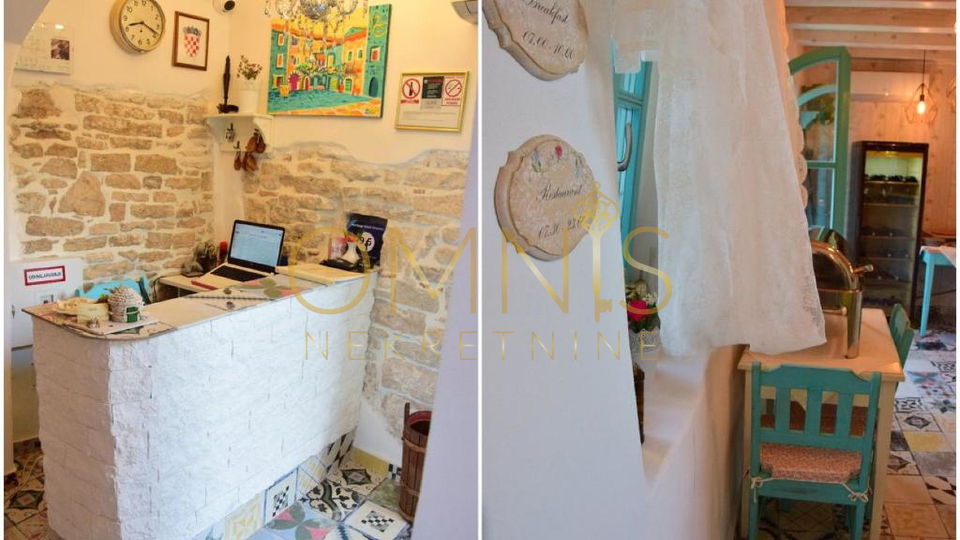 FAŽANA – RESTORAN I HERITAGE BOUTIQUE HOTEL U ZGRADI STAROJ 500 GODINA, 100 m OD MORA