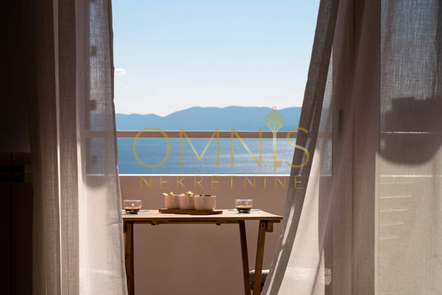 Gornja Vežica, 2S+DB, balkon sa pogledom na more, najam