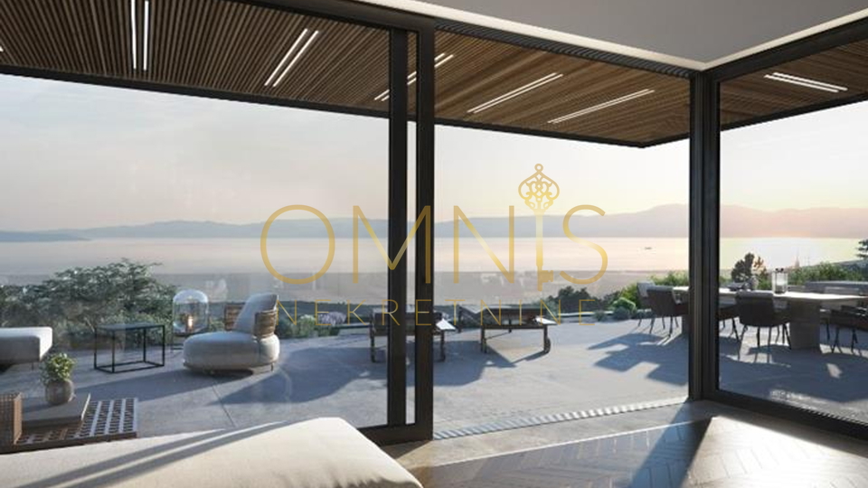 Hreljin, building land with a beautiful sea view!