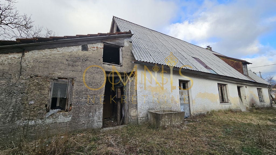 Fužine,Lič,100m2 kuća,600m2 okućnice,prodaja!