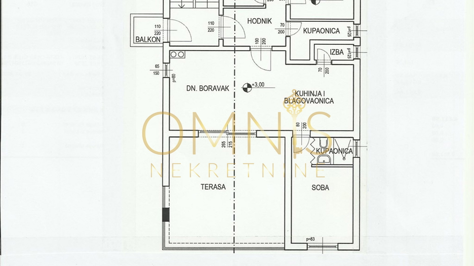 Grad Krk – Stan prvi red do mora, 1. kat, 100 m², novogradnja