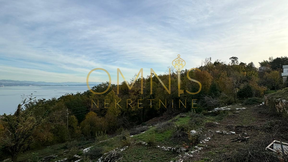 Matulji, Bregi - građevinsko zemljište 5222m2, pogled na more!