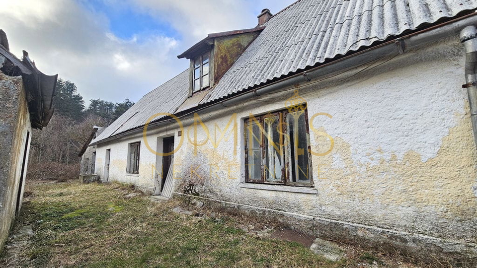 Fužine,Lič,100m2 kuća,600m2 okućnice,prodaja!