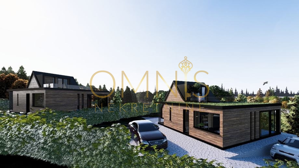 Gorski Kotar,Vrbovsko-dvije građevinske parcele s projektima i starom kućom,prodaja!