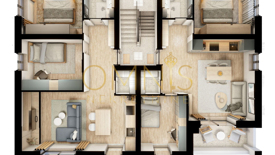 Apartment, 60 m2, For Sale, Viškovo - Sroki