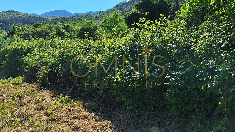 Opatija, Poljane, building plot, 831 m2, sea view