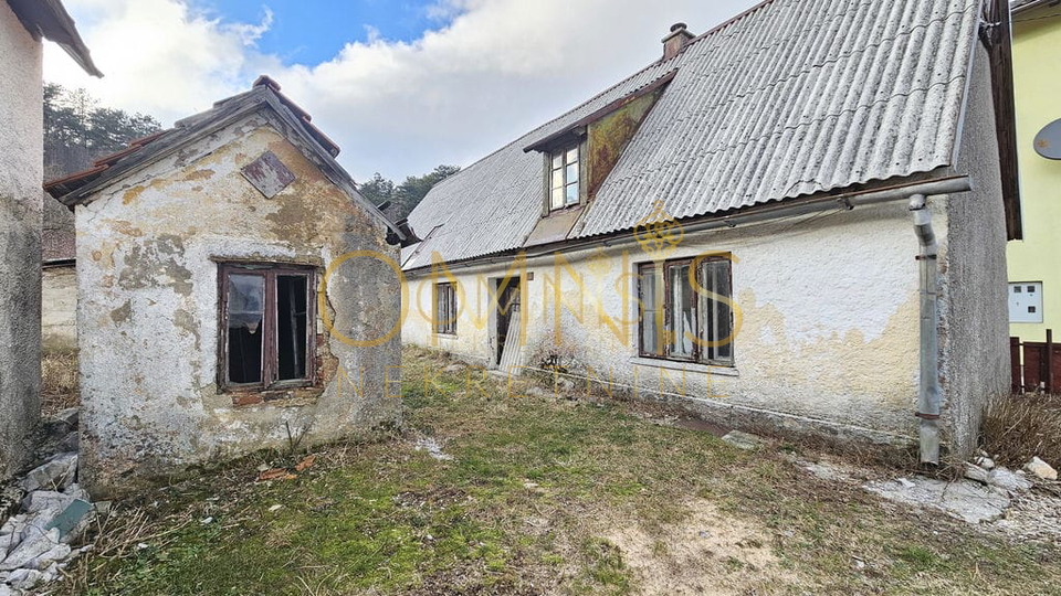 Fužine,Lič,100m2 kuća,600m2 okućnice,prodaja!