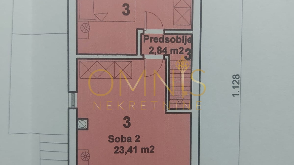 Rijeka, Grbci - dvoetažni stan, 145m2, 3S+DB