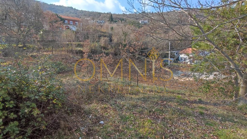 Opatija, Dobreć - građevinsko zemljište 1417m2 + građevinska dozvola