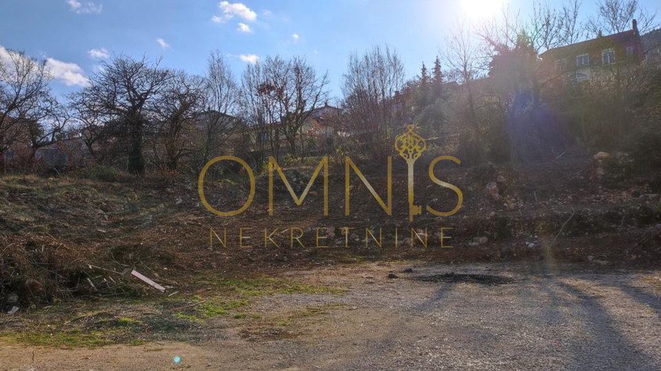 Opatija, Dobreć - građevinsko zemljište 1417m2 + građevinska dozvola