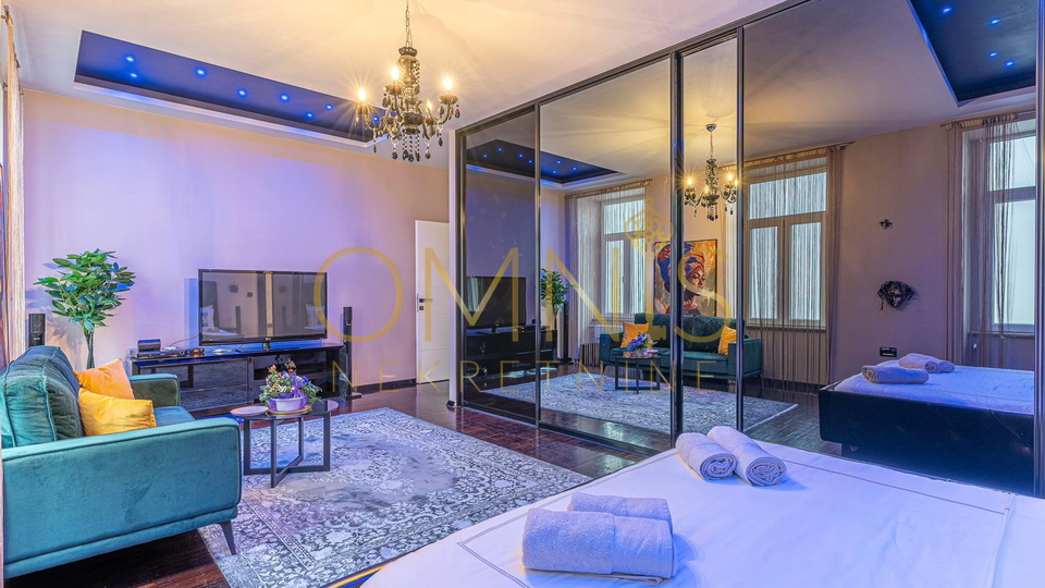 Rijeka, Centar -2S+DB, pogled na more, najam!