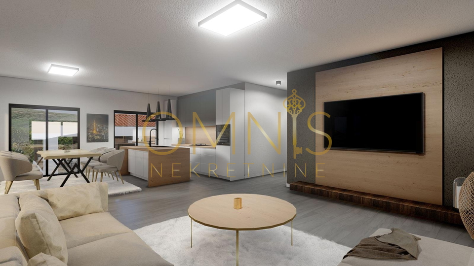 Otok Krk, luksuzni apartman/stan, 2S+DB,120 m2