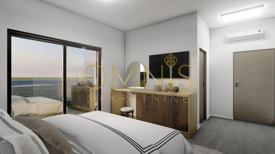 Otok Krk, luksuzni apartman/stan, 2S+DB,120 m2