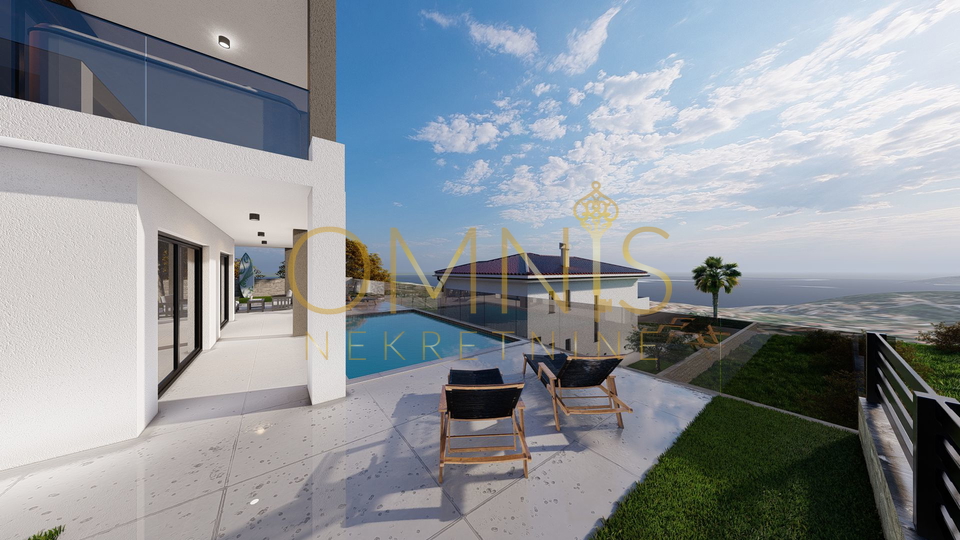 Island of Krk, luxury apartment, 113 m², with a swimming pool!