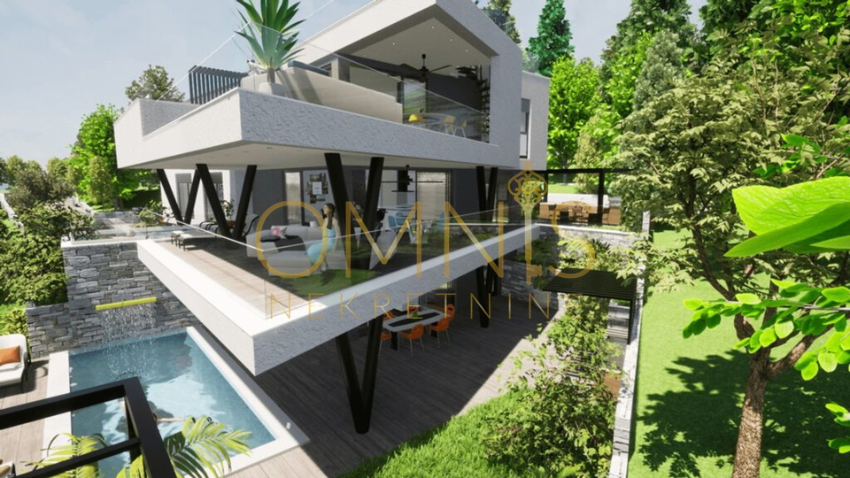 Rijeka, luxury apartment near the center of Rijeka with a swimming pool!
