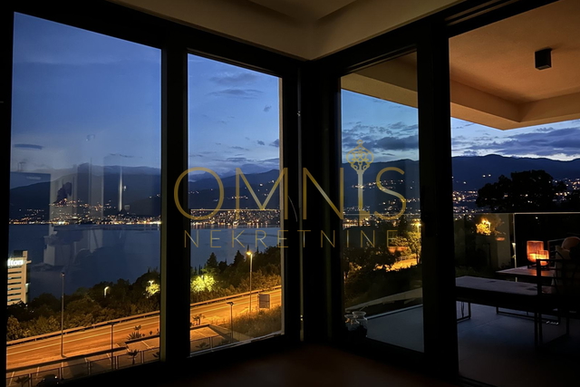 RIJEKA – BIVIO | Modern 2-bedroom + dining room apartment with panoramic sea view – 79 m²