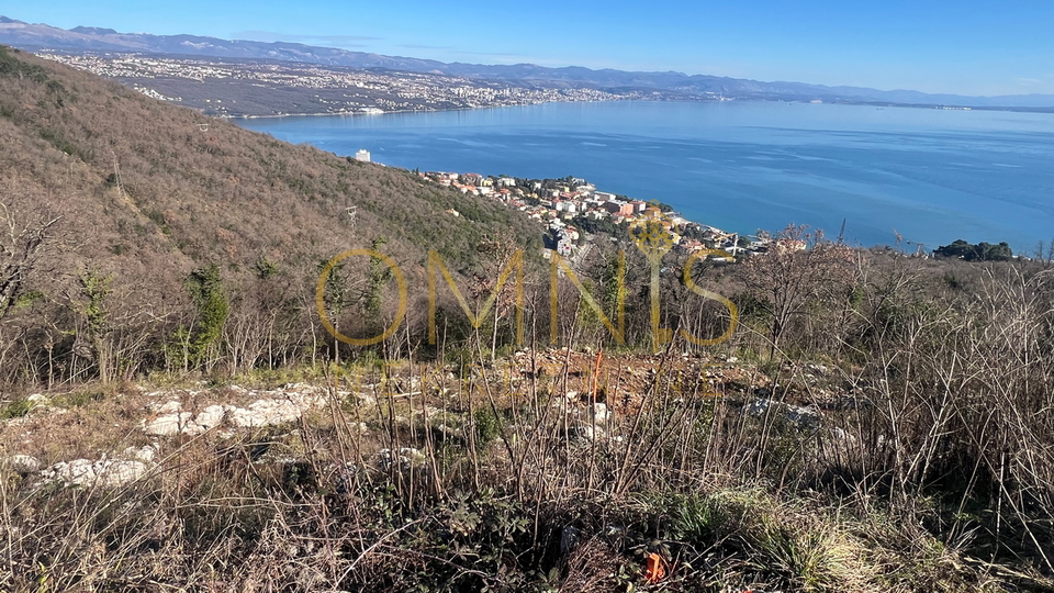 VEPRINAC, KOLAVIĆI- građ. zemljište, 1017 m2, PANORAMSKI POGLED NA MORE!!!