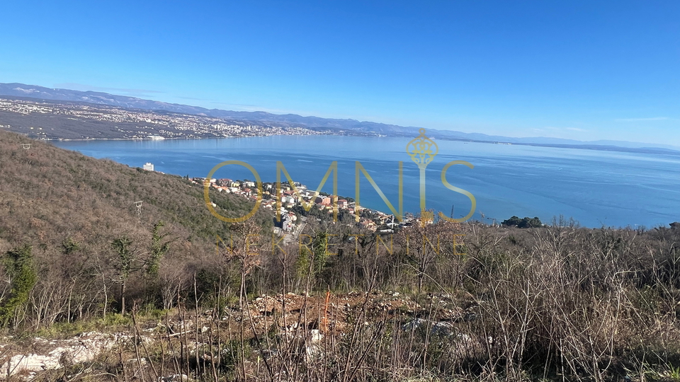 VEPRINAC, KOLAVIĆI- građ. zemljište, 1017 m2, PANORAMSKI POGLED NA MORE!!!