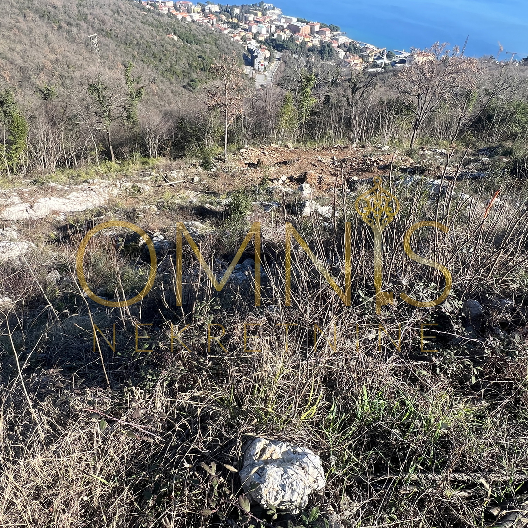 VEPRINAC, KOLAVIĆI- građ. zemljište, 1017 m2, PANORAMSKI POGLED NA MORE!!!