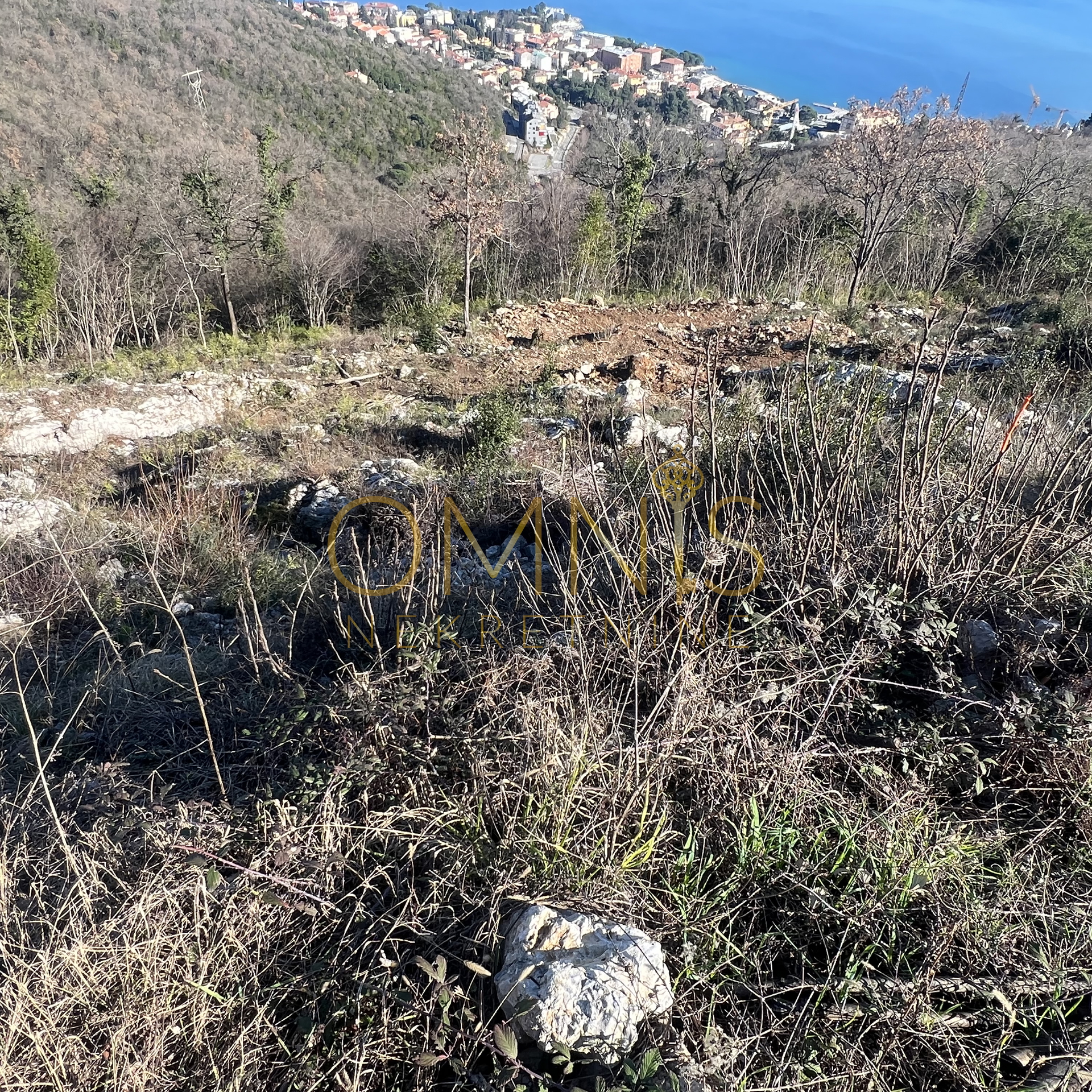 VEPRINAC, KOLAVIĆI- građ. zemljište, 914 m2, PANORAMSKI POGLED NA MORE!!!