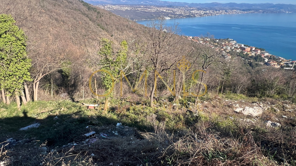 VEPRINAC, KOLAVIĆI- građ. zemljište, 1017 m2, PANORAMSKI POGLED NA MORE!!!