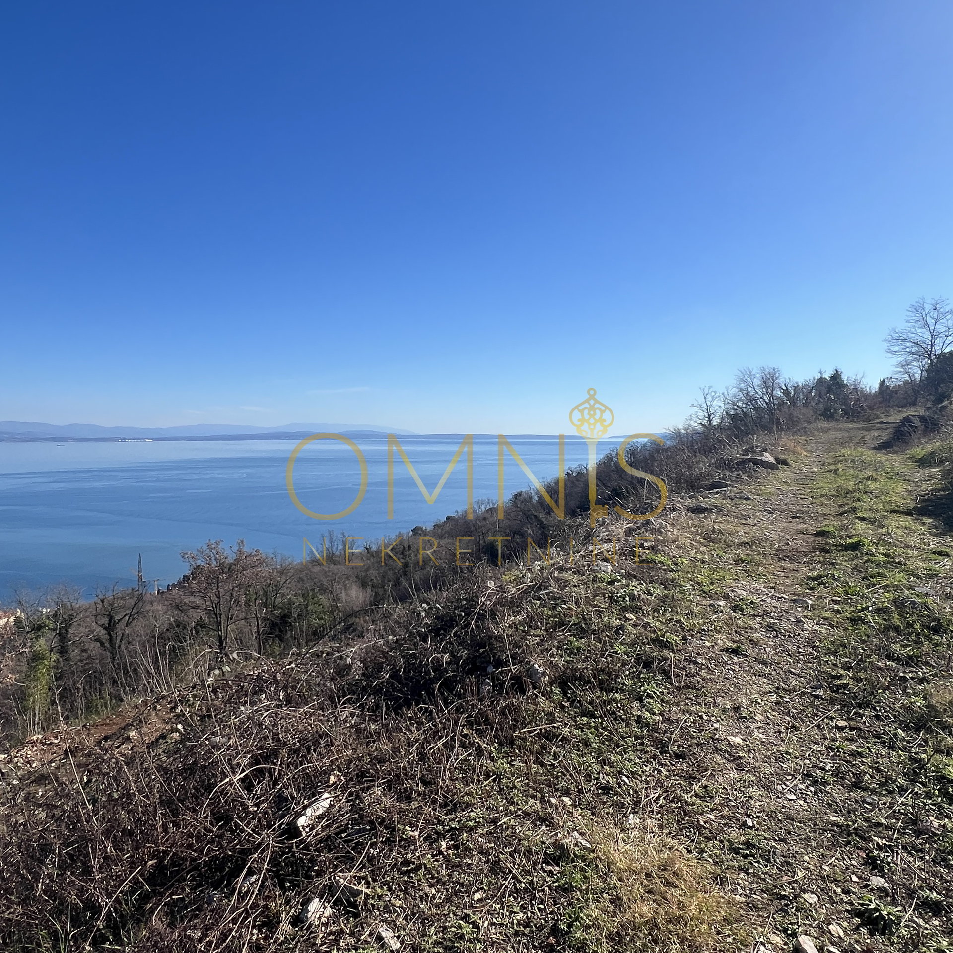 VEPRINAC, KOLAVIĆI- građ. zemljište, 914 m2, PANORAMSKI POGLED NA MORE!!!