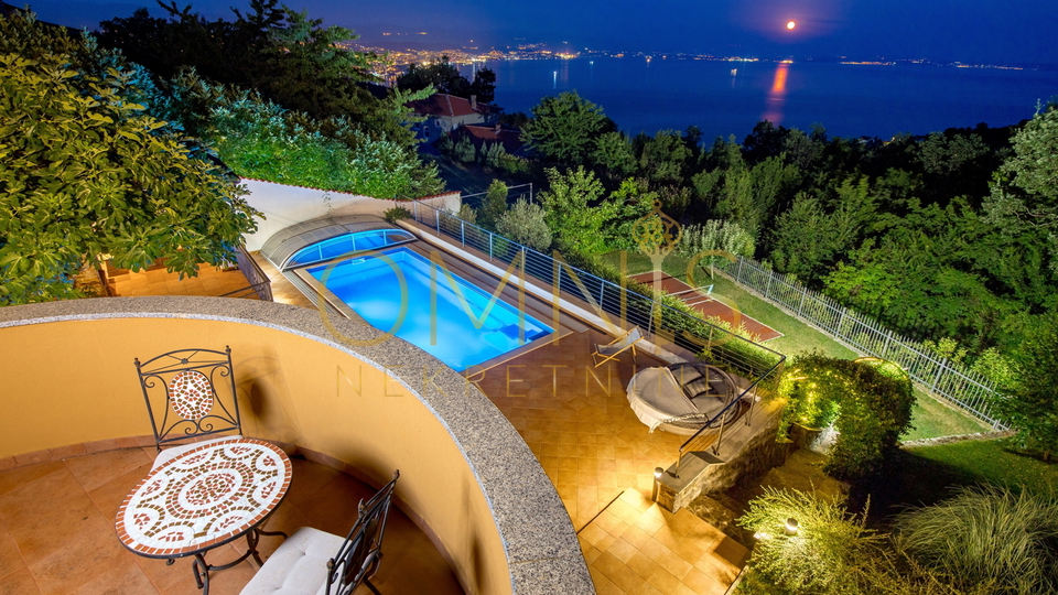 OPATIJA, VEPRINAC- samostojeća kuća, velika okućnica, prekrasan pogled!!