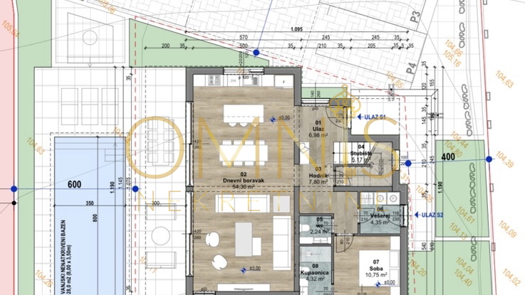 Građevinsko zemljište, 575 m², otok Krk, Žgaljići