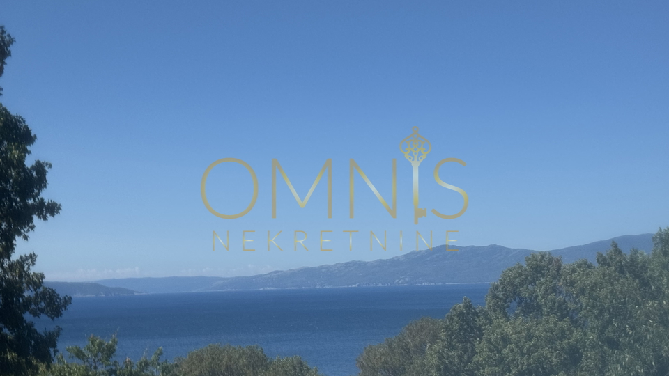 RIJEKA, KOSTRENA- građ. teren s prekrasnim pogledom!!