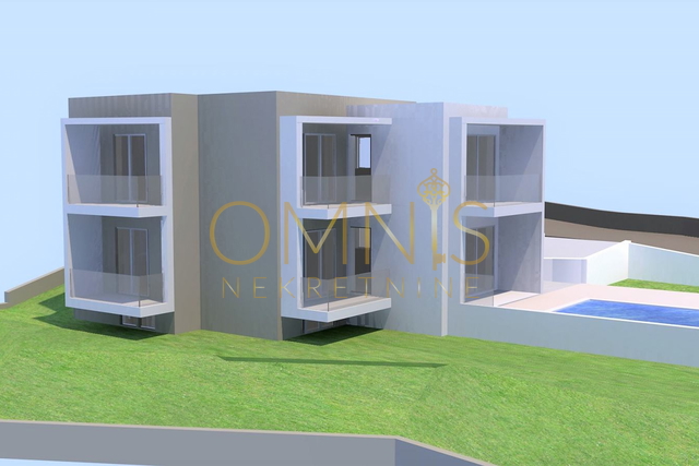 Kuća s pogledom na more – započeta gradnja 212 m², mirna lokacija Kastav