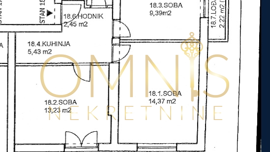 Lovran – apartment 53 m² with panoramic sea view