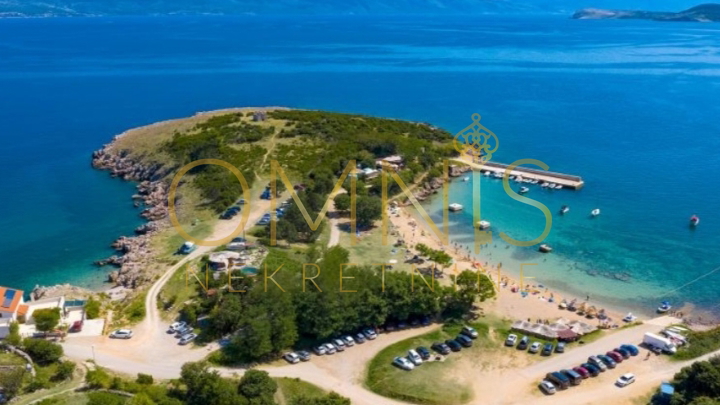 Krk, Vrbnik -Risika, Građevinsko zemljište s važećom dozvolom i započetom gradnjom 931m2!