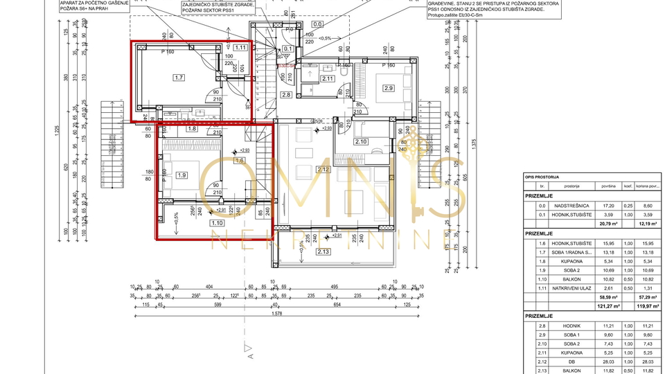 Luxury two-story apartment with garden and swimming pool – 120 m² of living space + 200 m² of private garden