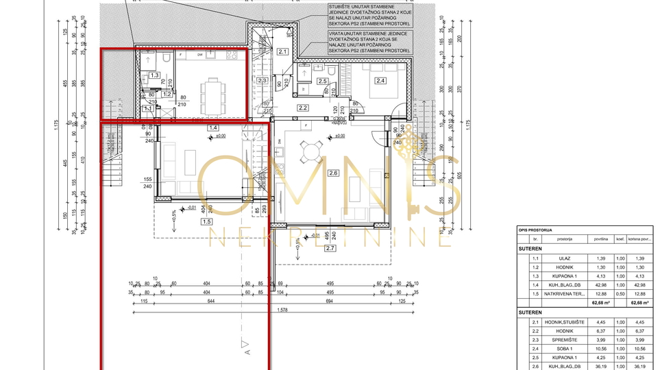 Luxury two-story apartment with garden and swimming pool – 120 m² of living space + 200 m² of private garden