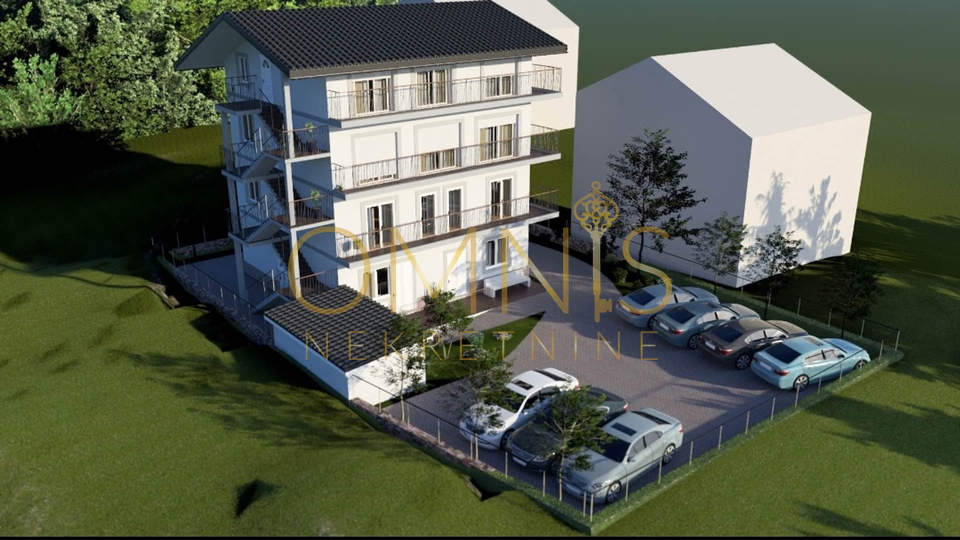 Kastav -Ćikovići -3S+DB, balkon s pogledom na Kvarner, prodaja!