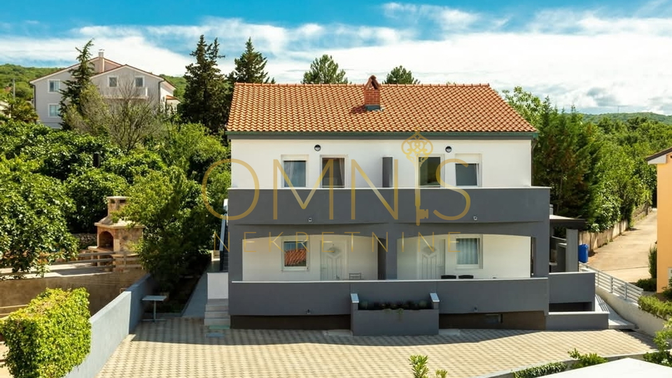Krk,Dobrinj-1S+DB, 48m2, pogled na more, prodaja!