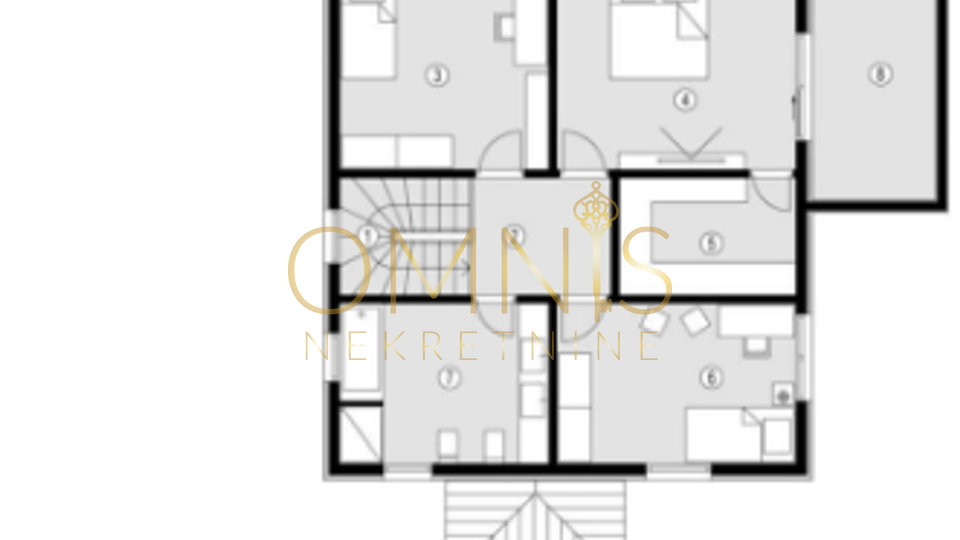Krk, Vrbnik - 152m2, 4 bedrooms + living room, house for sale!