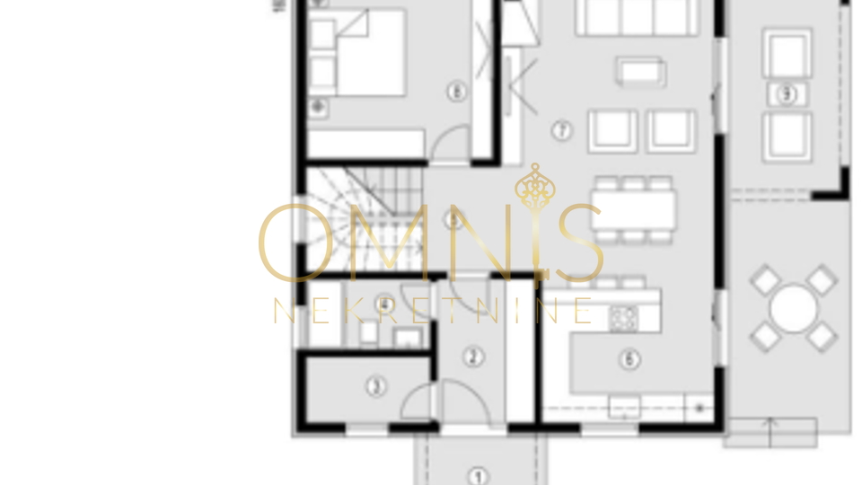 Krk, Vrbnik - 152m2, 4 bedrooms + living room, house for sale!