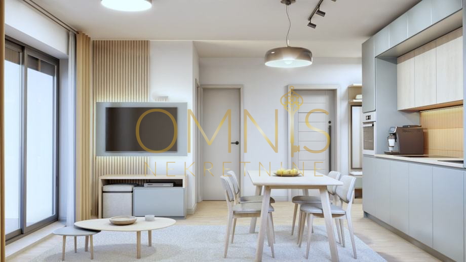 VISKOVO – NEW CONSTRUCTION, NORD BUILDING, 2 BEDROOMS + DINING ROOM, 59 m²