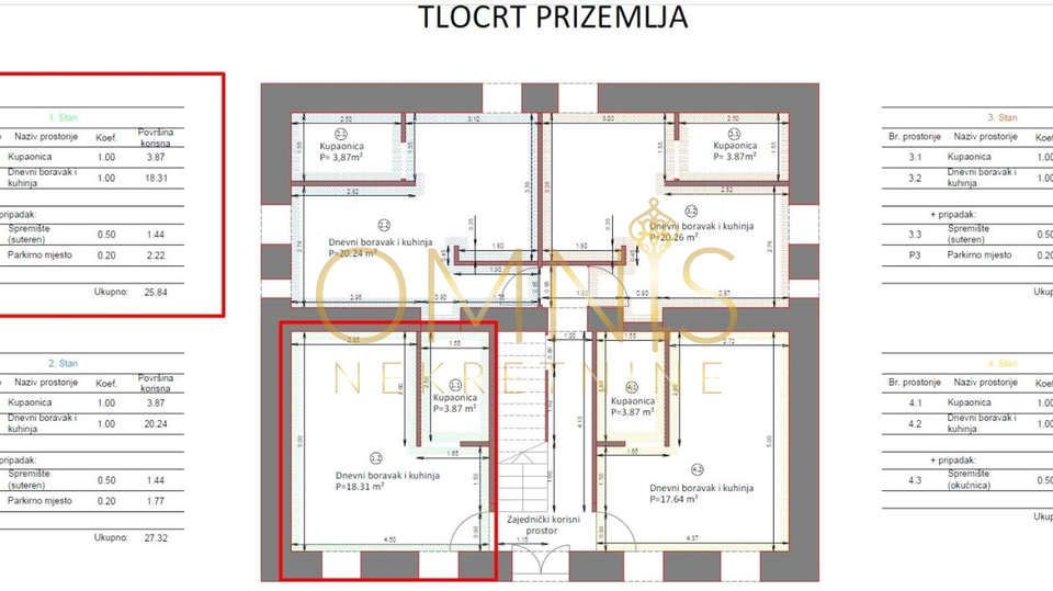 Completely renovated apartment with parking for sale – Rijeka, Potok