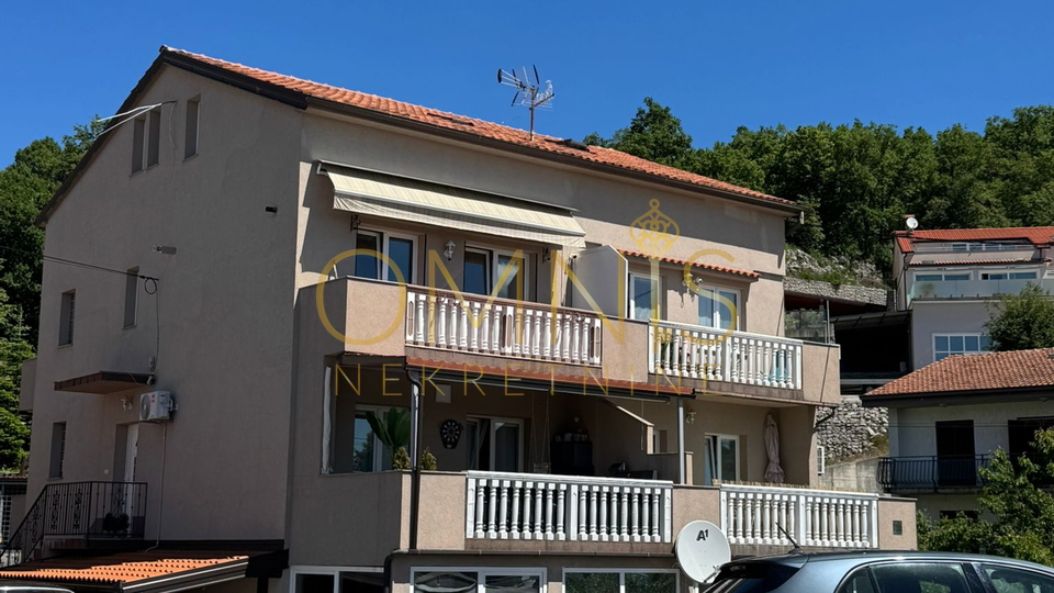 Matulji, Jušići – Two-story apartment 103m² with two balconies and sea view