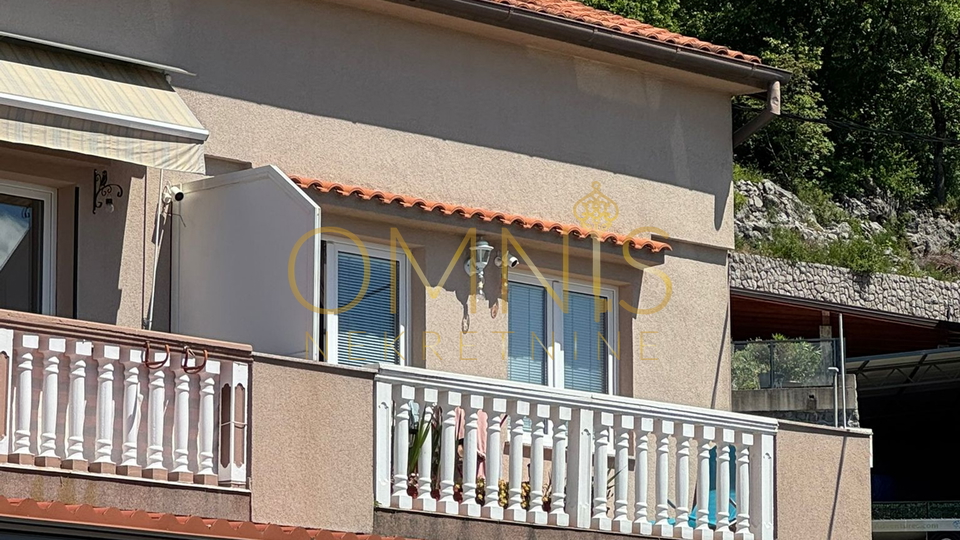 Matulji, Jušići – Two-story apartment 103m² with two balconies and sea view