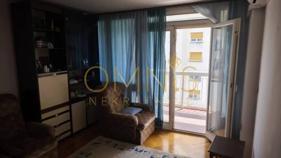 Rijeka, Turnić -1S+DB, balkon, pogled!