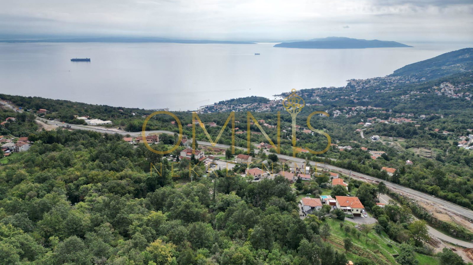 Veprinac – građevinsko zemljište s pogledom na more