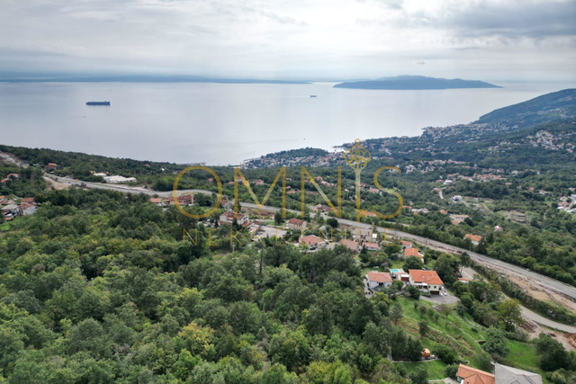 Veprinac – građevinsko zemljište s pogledom na more